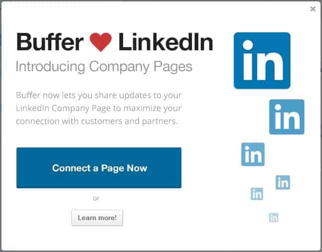 Buffer ♥ LinkedIn