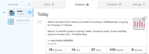 Buffer Dashboard Screen Shot