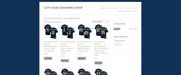 12th Gear Seattle Seahawks Shop